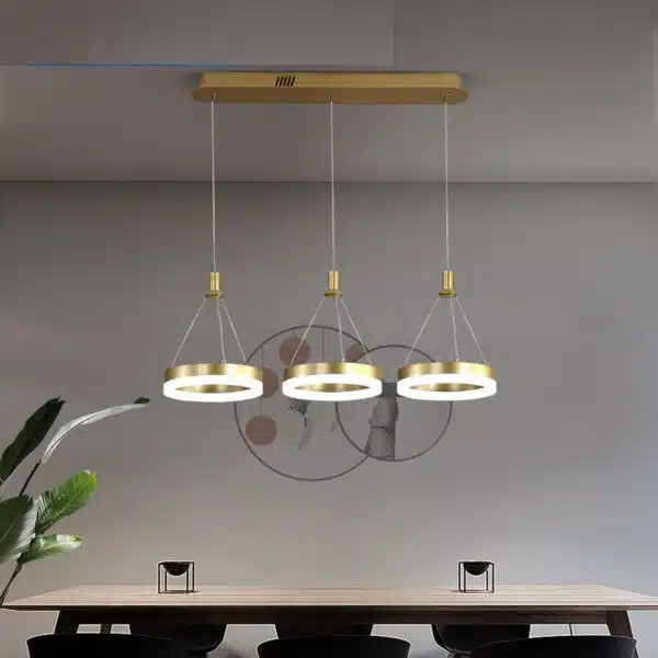 Modern ceiling light in gold acrylic 0 dc42b5