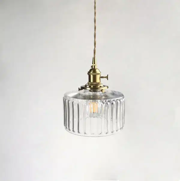Lampe LED suspendue en verre au Design nordique moderne 1 2