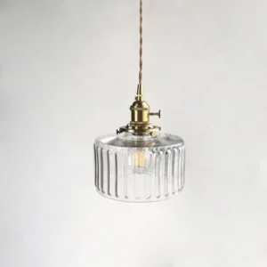 Lampe LED suspendue en verre au Design nordique moderne