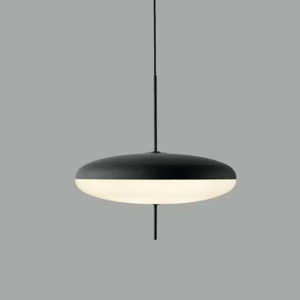 UFO-shaped LED ceiling light, black 2 24