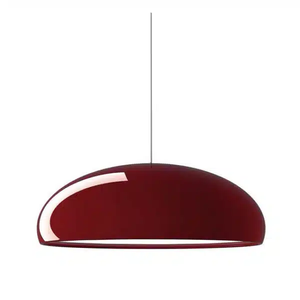 Red rounded decorative ceiling light 3 22