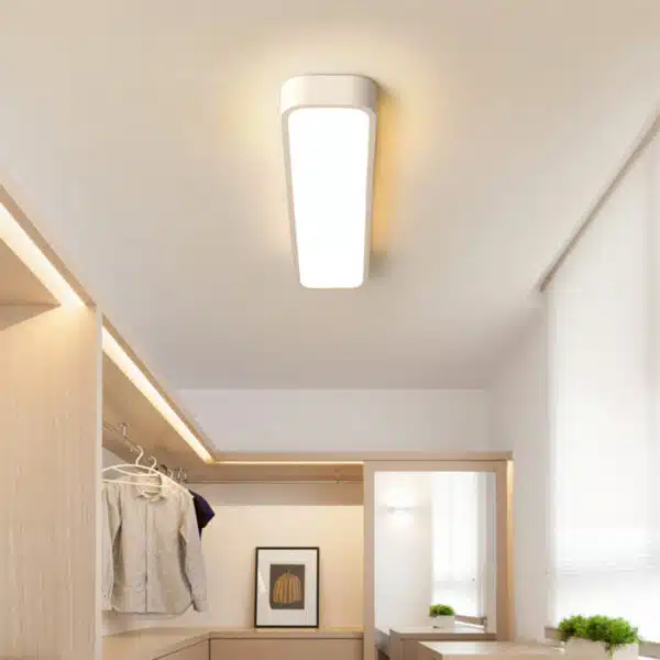 Industrial white LED ceiling light 4 24
