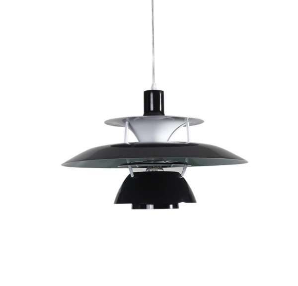 Lampe LED suspendue en forme d'ovni noir 4140 tfkkz4 e1652028691352