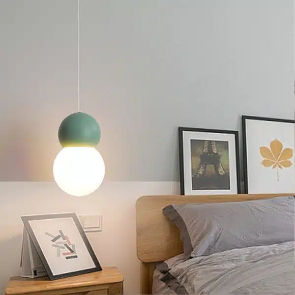 Lampe suspendue au design nordique moderne et minimaliste 5 8