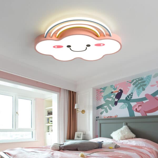 Plafonnier LED en forme de nuage coloré pour enfant 5830 t0lv9j