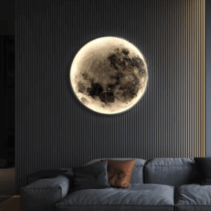 Luminaire LED en forme de lune