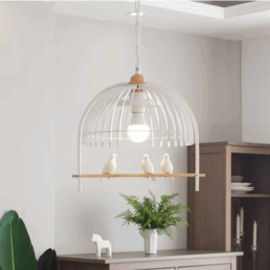 Plafonnier Cage Oiseau
