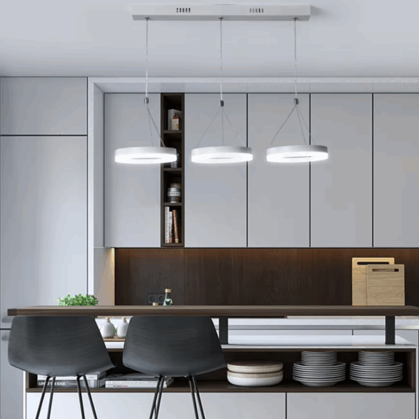 Plafonnier Art Déco Rond LED - Modèle à 3 Lampes Design sans titre 2024 10 23T120738.749