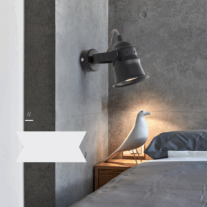 Applique murale et plafonnier LED – Éclairage moderne pour chambre