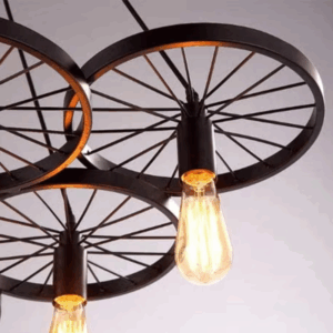 Plafonnier suspendu industriel Vintage