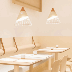 Plafonnier cage suspendue en métal Vintage avec câble