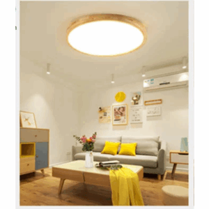 Plafonnier en bois Led