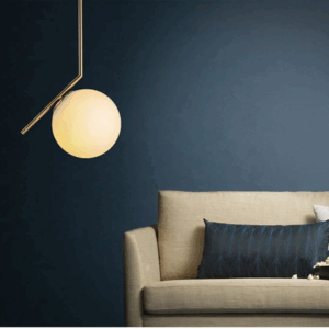 Plafonnier LED suspendu en en fer forgé