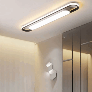 Plafonnier LED rectangulaire futuriste