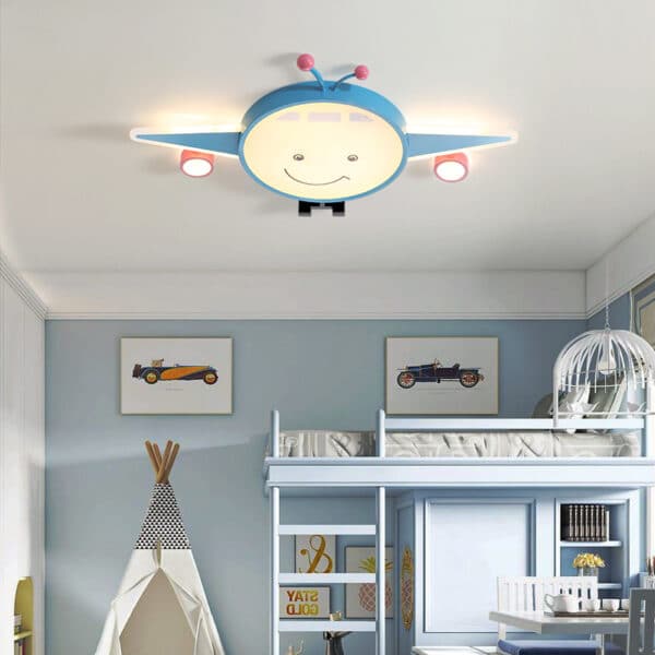Children's airplane led ceiling light 12433 wpxodf