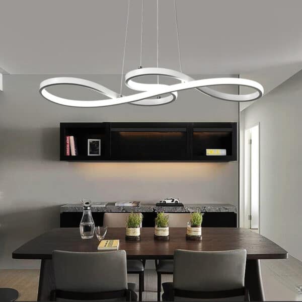 Dekorative, hängende Led-Deckenleuchte mit modernem Design 12933 3ywswk