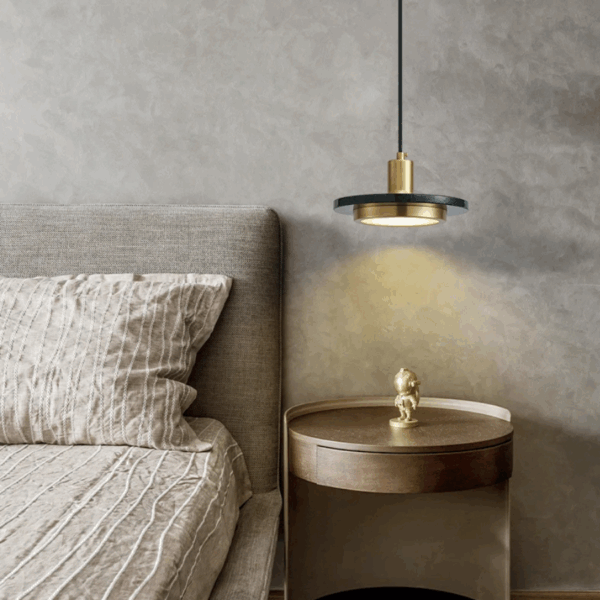 Plafonnier LED au design pierre de marbre Design sans titre 38