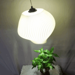 Plafonnier moderne et minimaliste, impression 3D, de style nordique