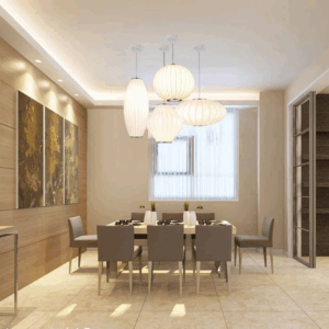 LUSTRE JAPONAIS EN SOIE