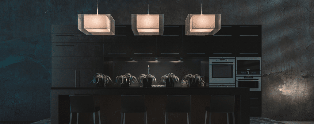 plafonniers-cuisine-dans-le-noir