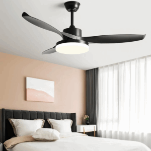 Plafonnier led avec ventilateur intégré et télécommande