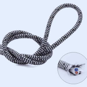 Câble Électrique pour Lampe Suspendue en textile