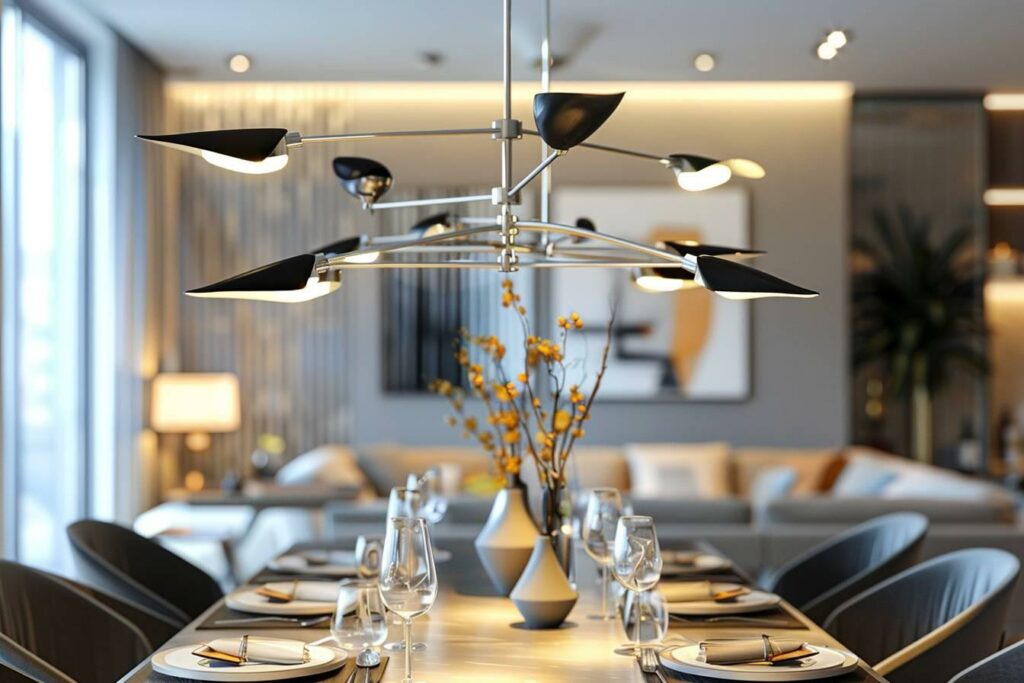 Choisir le meilleur plafonnier pour salle à manger : guide complet pour