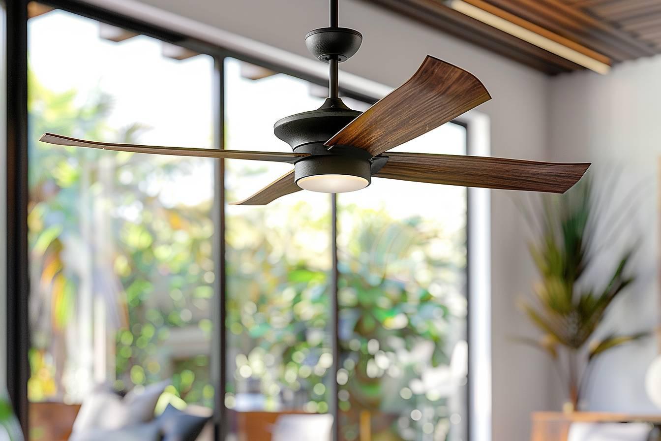Choisir le meilleur plafonnier ventilateur : guide complet pour rafraîchir et illuminer votre intérieur
