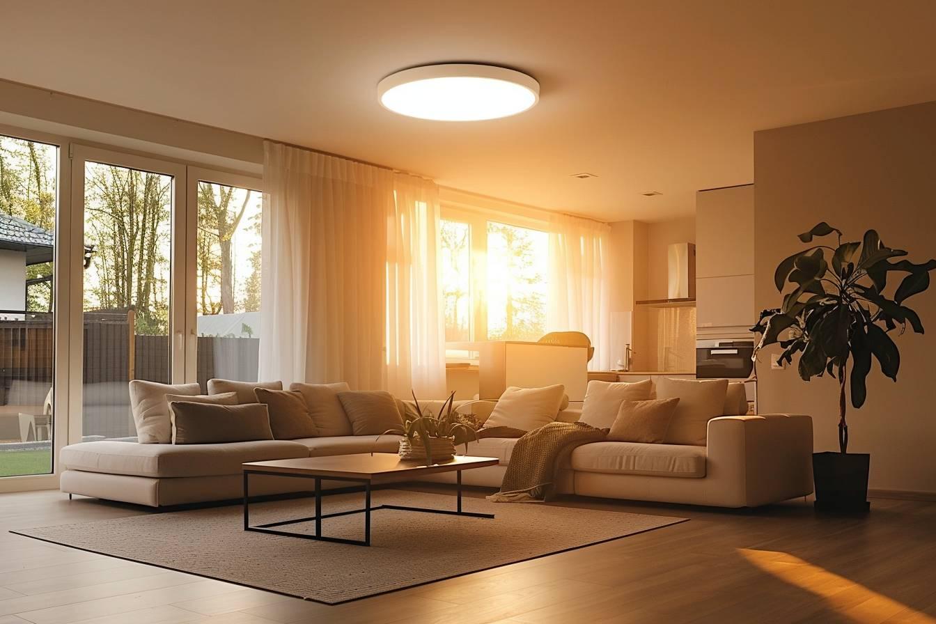 Plafonniers LED : guide d'achat pour éclairer votre intérieur avec style et économie