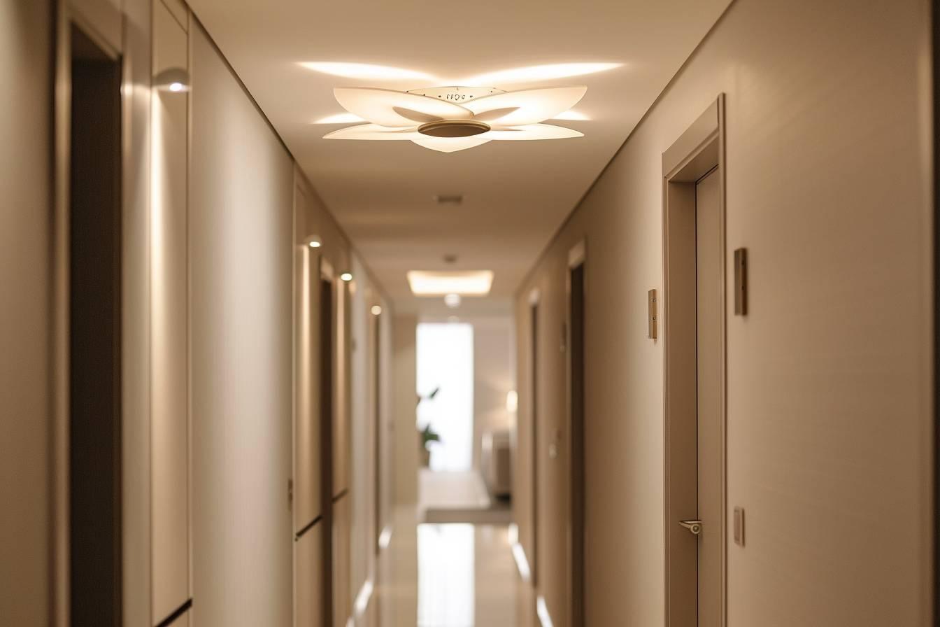 Meilleur plafonnier couloir : guide d'achat pour bien éclairer votre espace de circulation