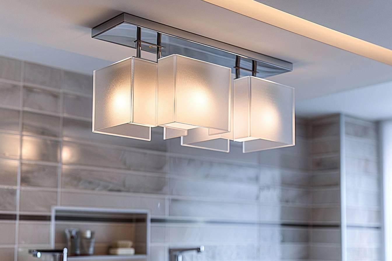 Choisir le meilleur plafonnier pour salle de bains : guide complet et conseils d'experts