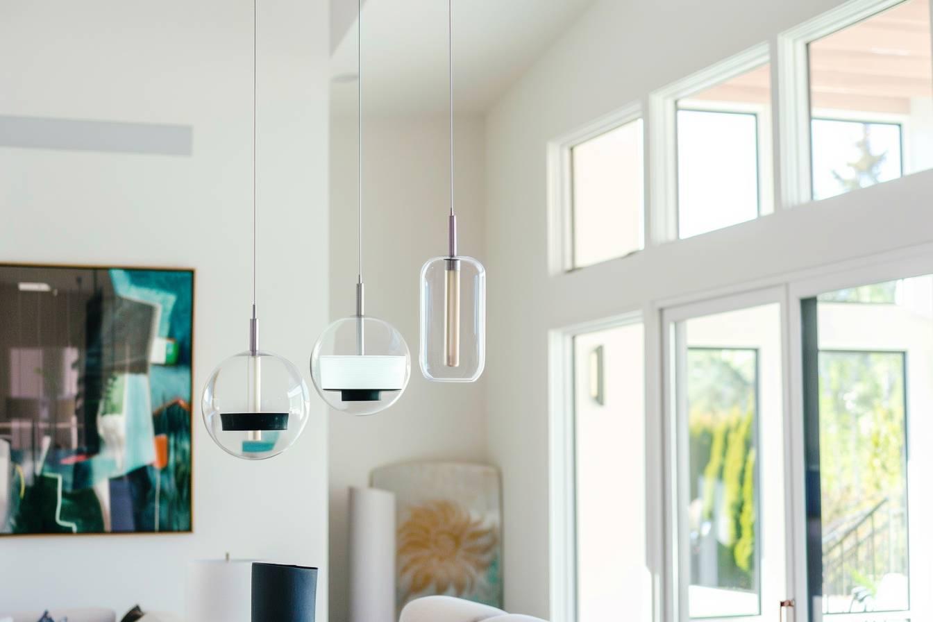 Plafonnier intelligent avec télécommande : éclairage personnalisable pour une ambiance sur mesure