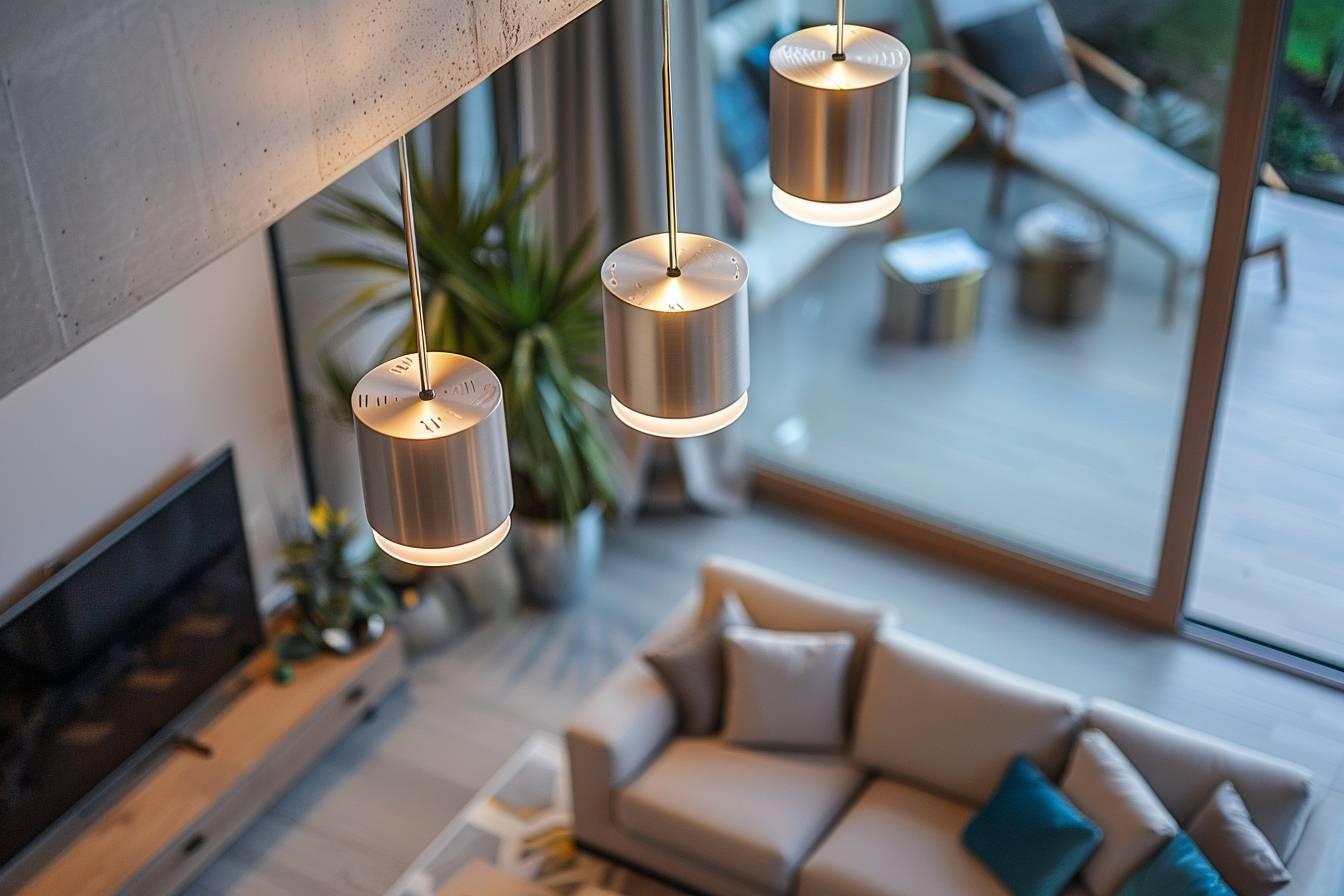 Plafonnier LED avec variateur : éclairage ajustable pour une ambiance personnalisée dans votre intérieur