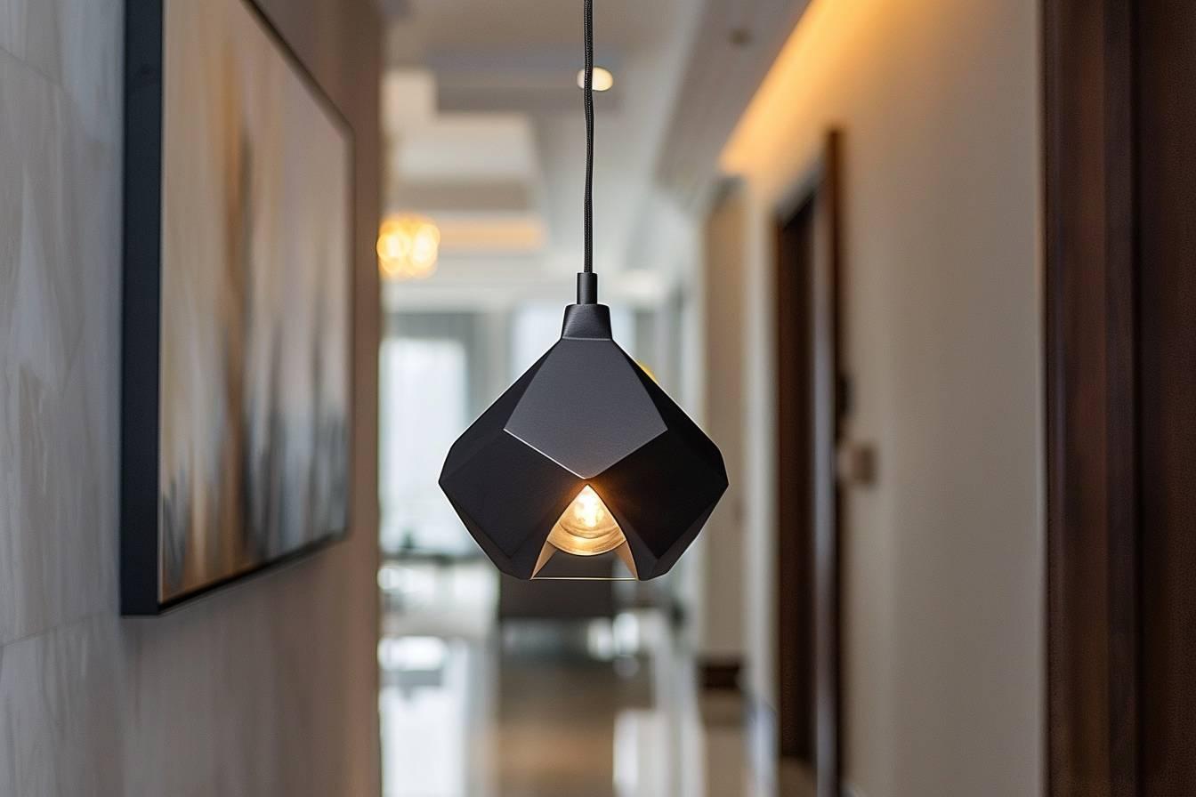 Luminaire pour couloir : 10 idées élégantes pour éclairer et décorer votre espace d'entrée avec style