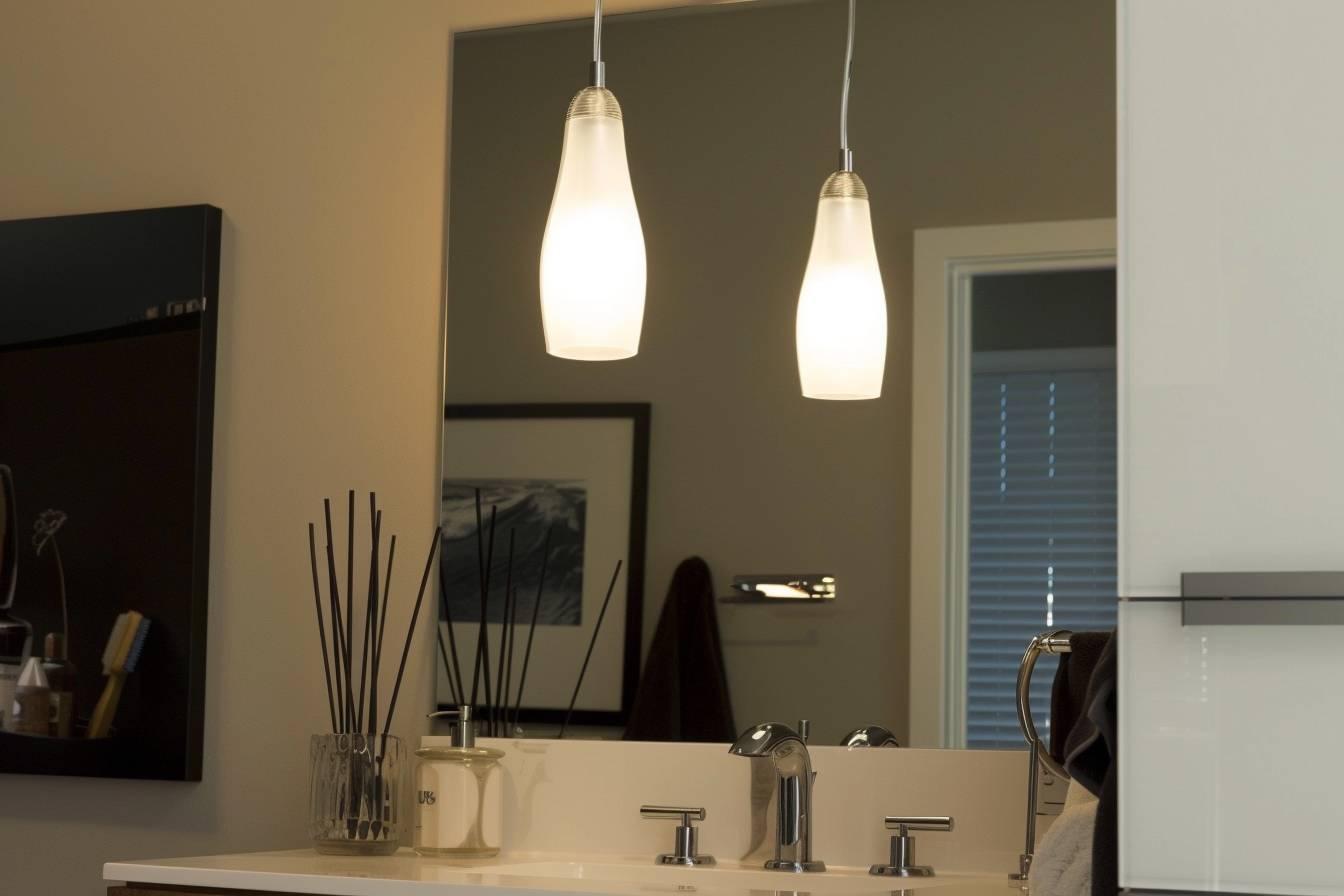 Luminaires tendance pour salle de bain : 10 idées stylées pour un éclairage moderne et fonctionnel
