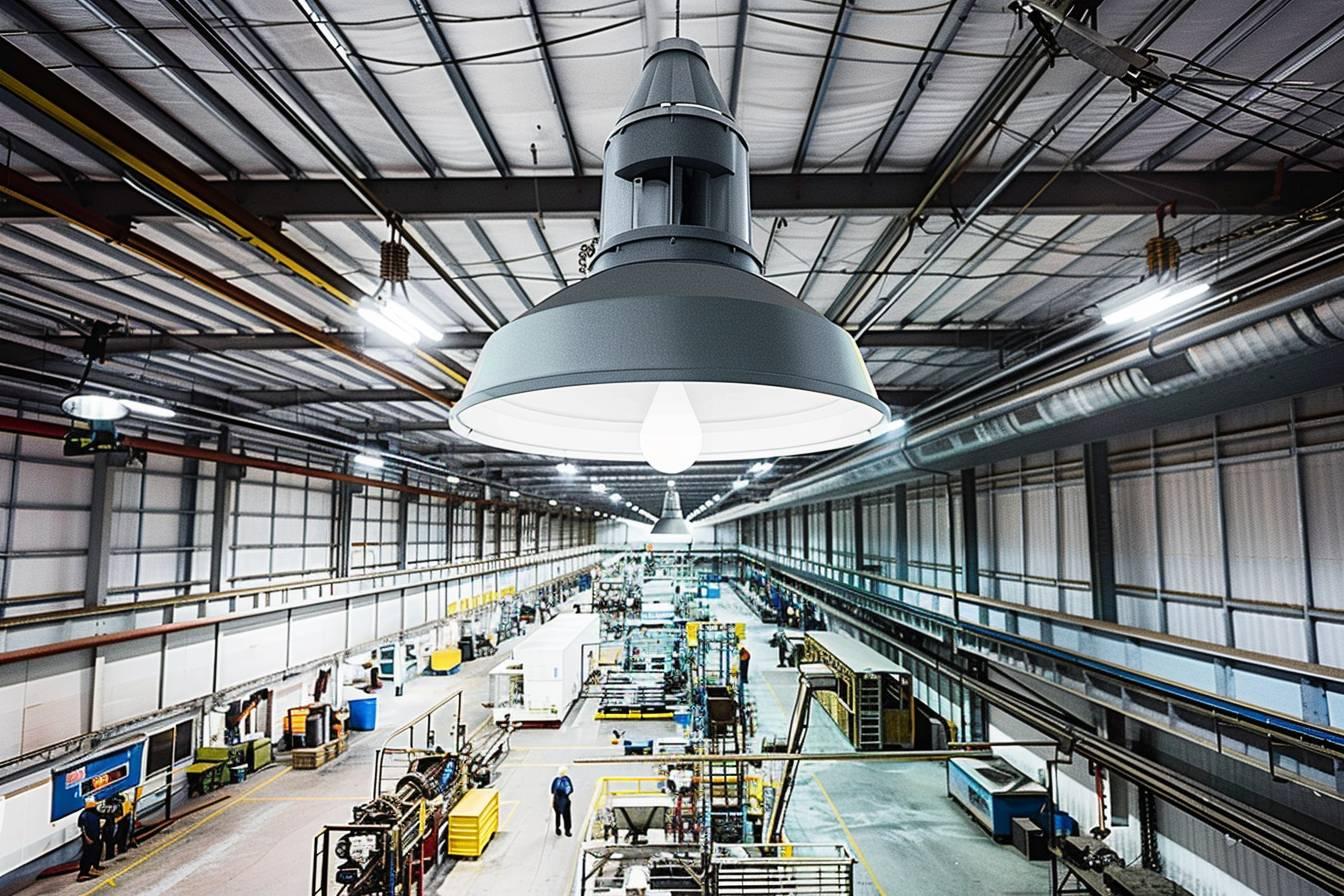 Les meilleurs luminaires industriels : design robuste et éclairage puissant pour votre espace professionnel