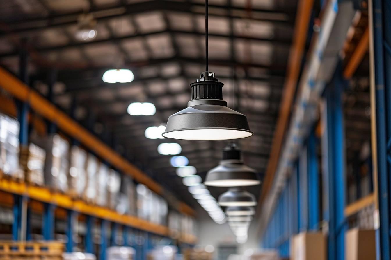 Les meilleurs luminaires industriels : design robuste et éclairage puissant pour votre espace professionnel
