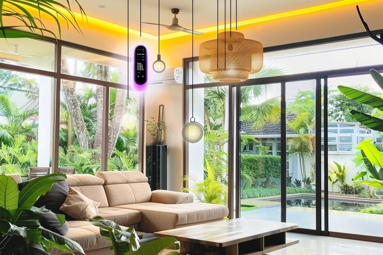 Plafonnier LED ultra-puissant : éclairage intense et économique pour une luminosité optimale dans votre intérieur