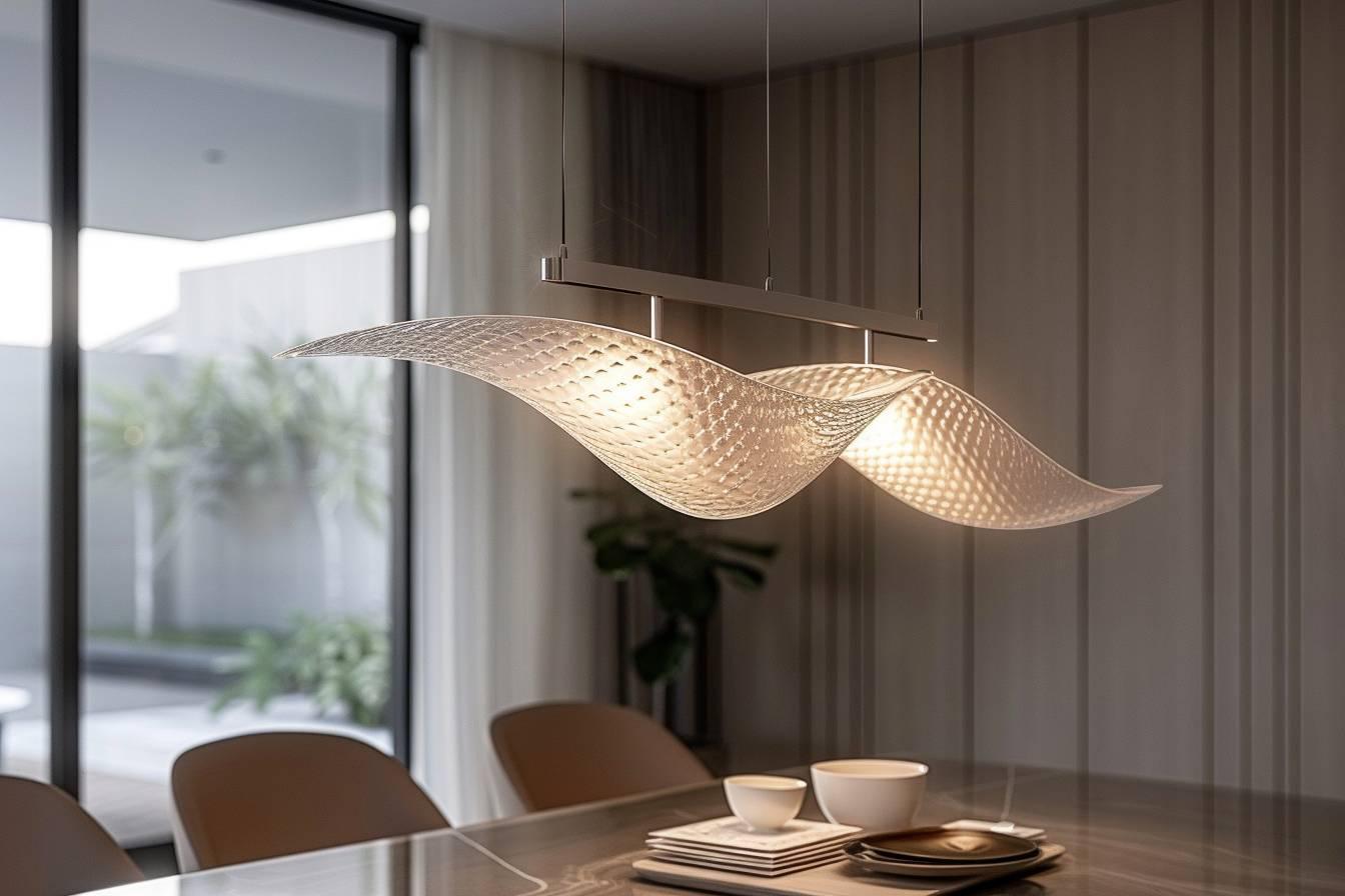 Suspension lumineuse en verre : illuminez votre intérieur avec élégance et style