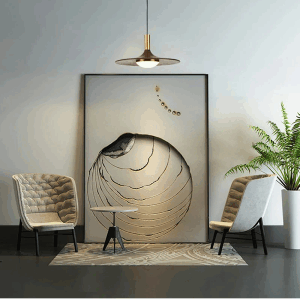 Plafonnier en métal avec design créatif style Aplomb Design sans titre 2025 01 10T094919.302