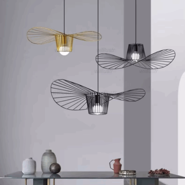 Suspension Chapeau style Vertigo en fer Design sans titre 74