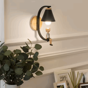 abat-jour applique murale enfant