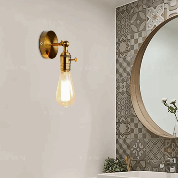 Applique murale industrielle vintage style rétro pour intérieur Design sans titre 2025 03 13T131422.886