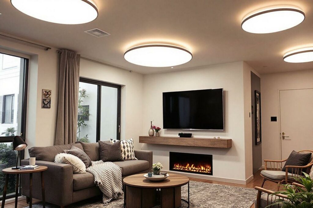 Plafonniers LED : guide complet pour choisir l'éclairage idéal pour votre intérieur Non classifié(e) 20250410 67f84b826f2d8
