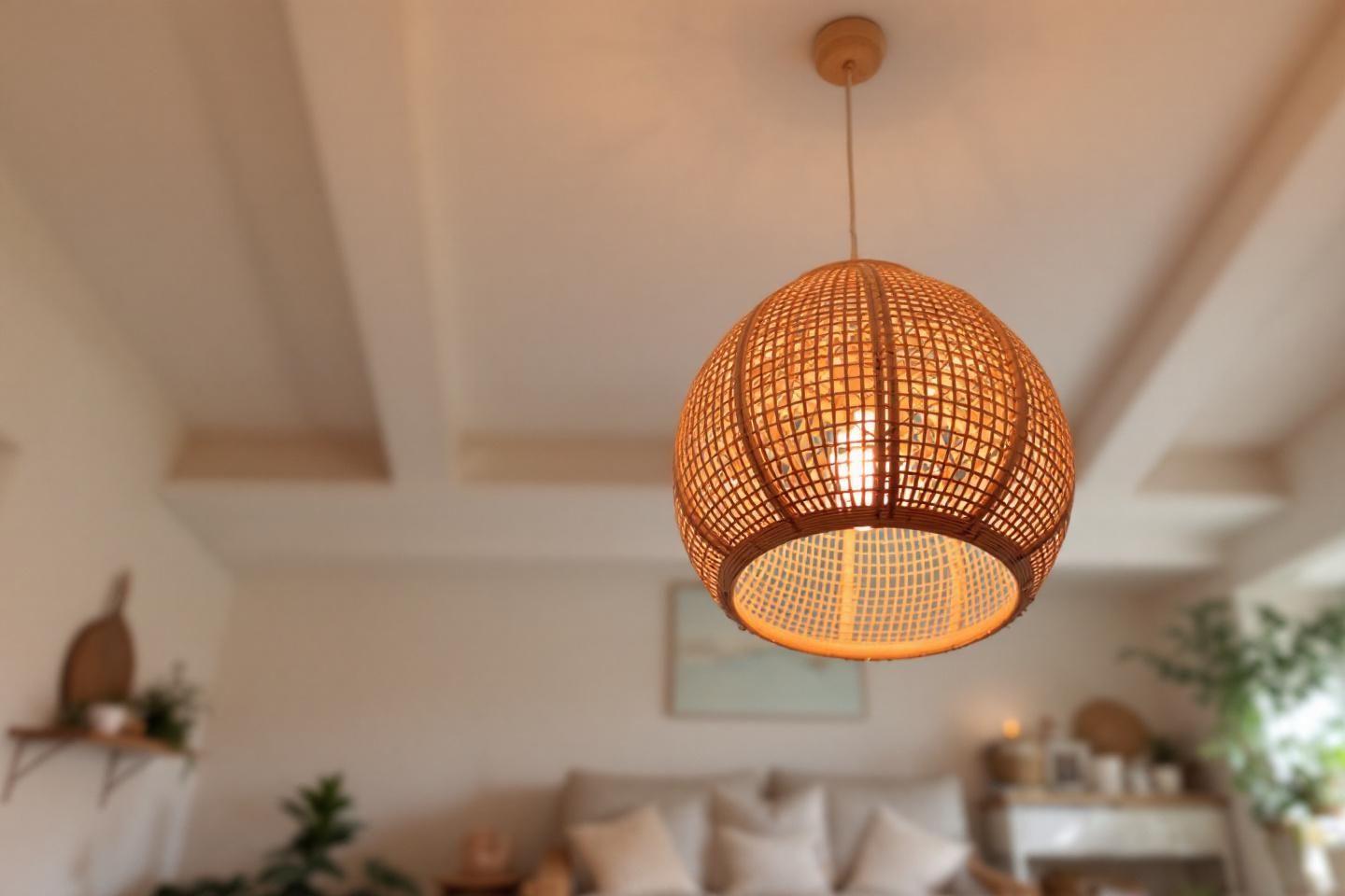 Comment choisir le meilleur plafonnier en osier pour un intérieur naturel et chaleureux